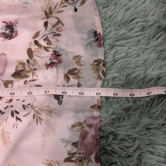 SOLD Torrid Plus Size Ethereal Maxi Princess Smocked Floral Dress Size 22 - Picture 17 of 17